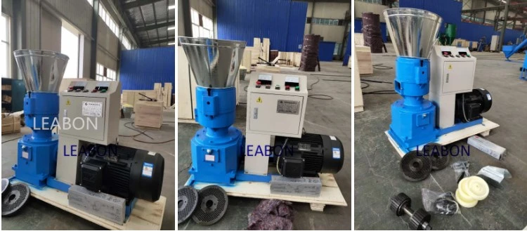 Small Animal Poultry Cattle Feed Pellet Production Line Plant