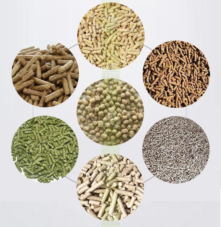 Animal/Poultry/Cattle/Rabbit Feed Pelleting Machinery Pellet Mill Plant
