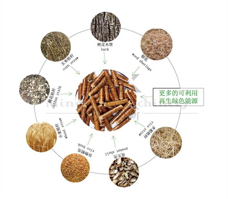 Biomass Fuel Pellet Machine Complete Equipment Production Line