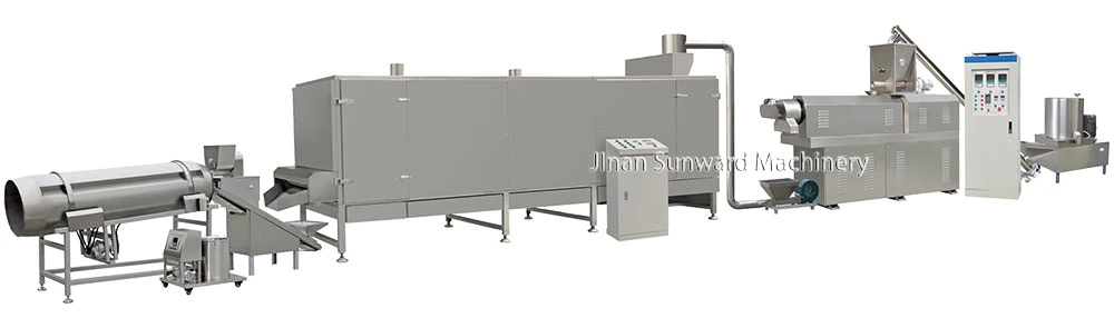 Pet Dog Food Production Line Equipment Fish Feed Making Extruder Machine