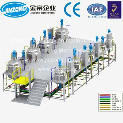 Jinzong Jya 全自動シャンプー製造機、シャンプー生産ライン混合装置